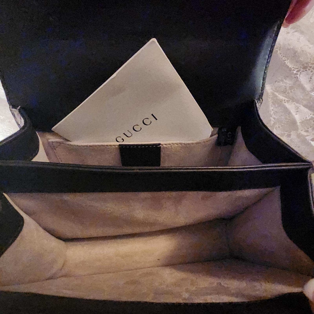 Guccidionysus Mini Python Bamboo-Handle Bag - image 6